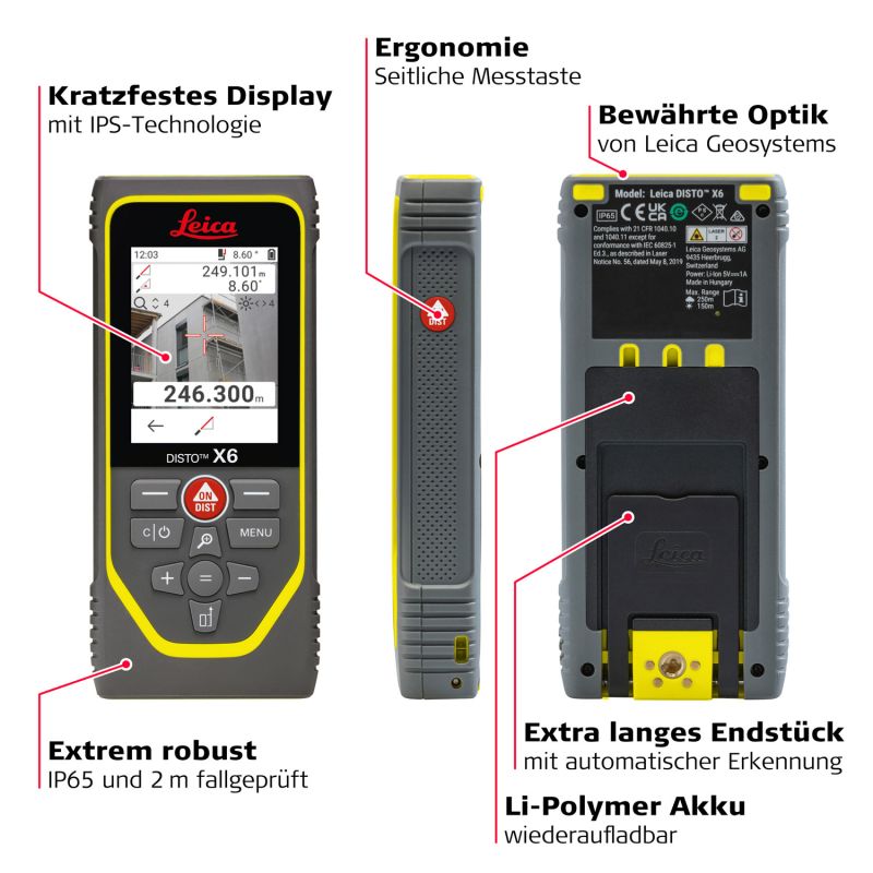 LEICA DISTO X6