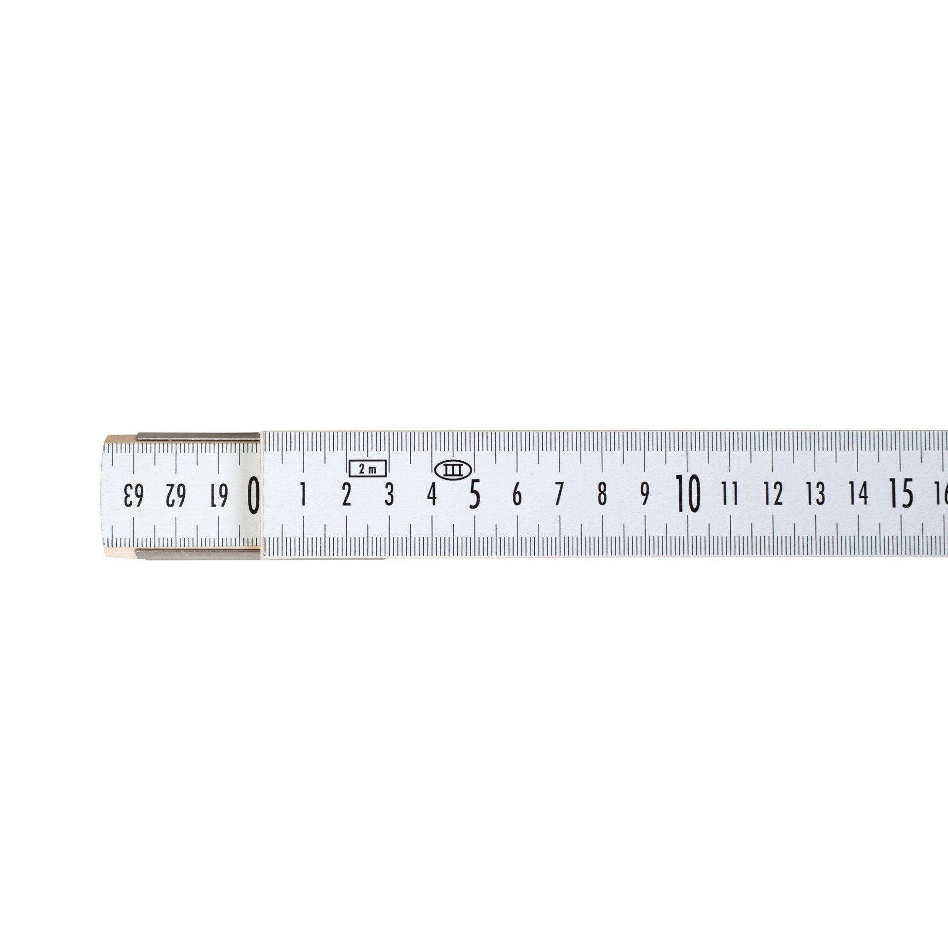 NESTLE Geometer-Maßstab Holz 2m/38cm – Präziser Gliedermaßstab für Maßstab Berechnung & Umrechnung