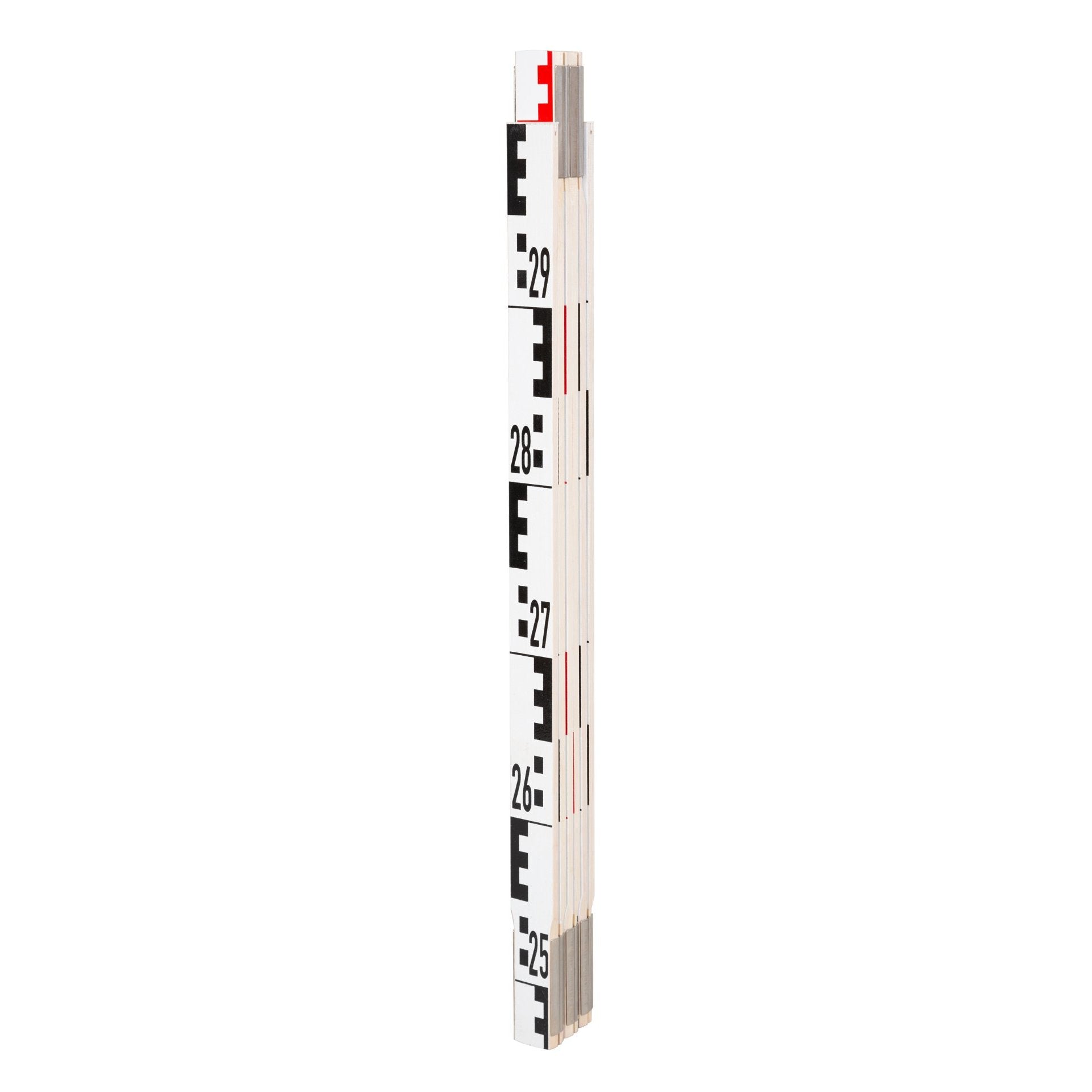 NESTLE Geometer-Maßstab Holz, 3m / 50cm
