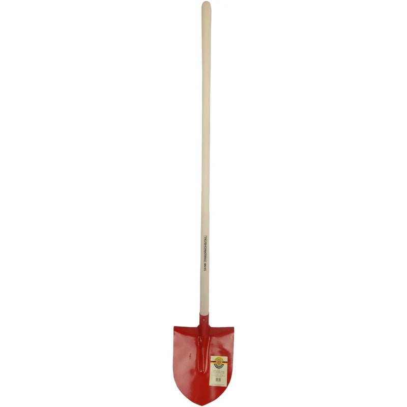 Frankfurter Schaufel, Gr. 5, rot, mit Eschenstiel mit oderohne Aufbug