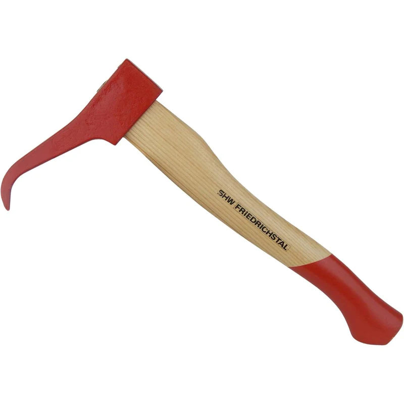 Handsappie geschmiedet mit Eschen-Kuhfuß-Stiel 38 cm