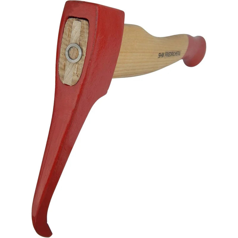 Handsappie geschmiedet mit Eschen-Kuhfuß-Stiel 38 cm