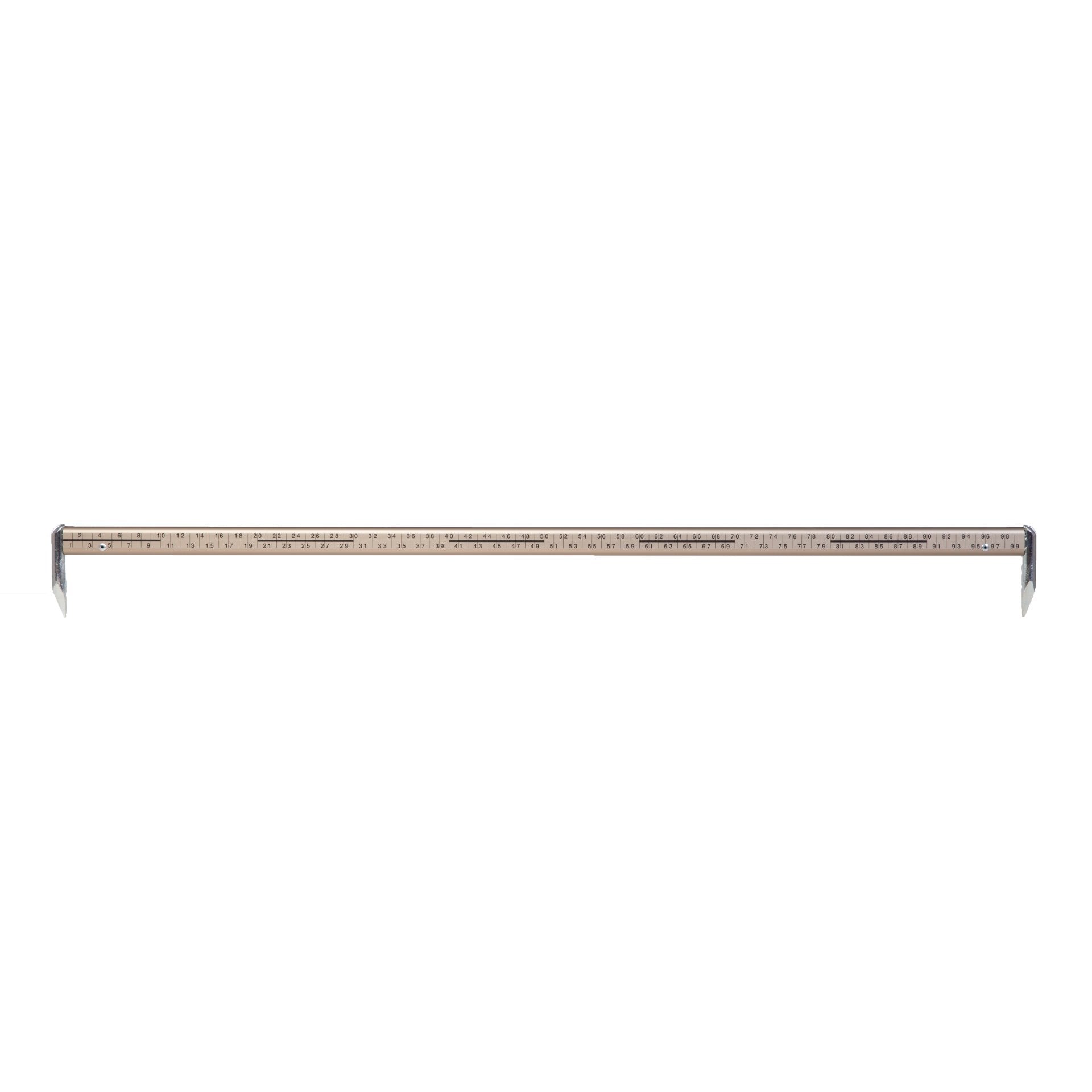 Alu-Maßstab 100 Cm Mit Cm-Einteilung – Praktischer Helfer Für Werkstatt & Co.