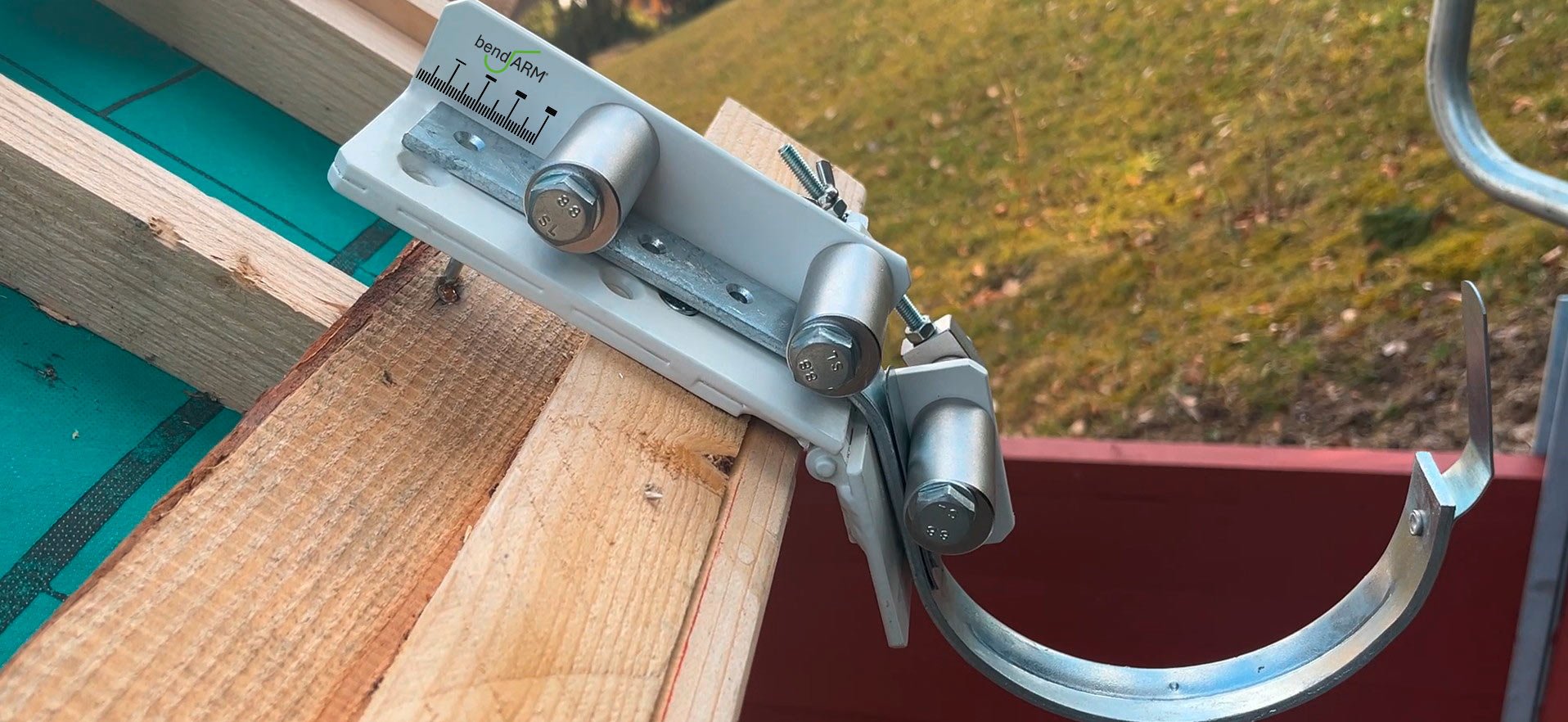 bendARM® - Biegewerkzeug für Rinnenhalter - BauForst24