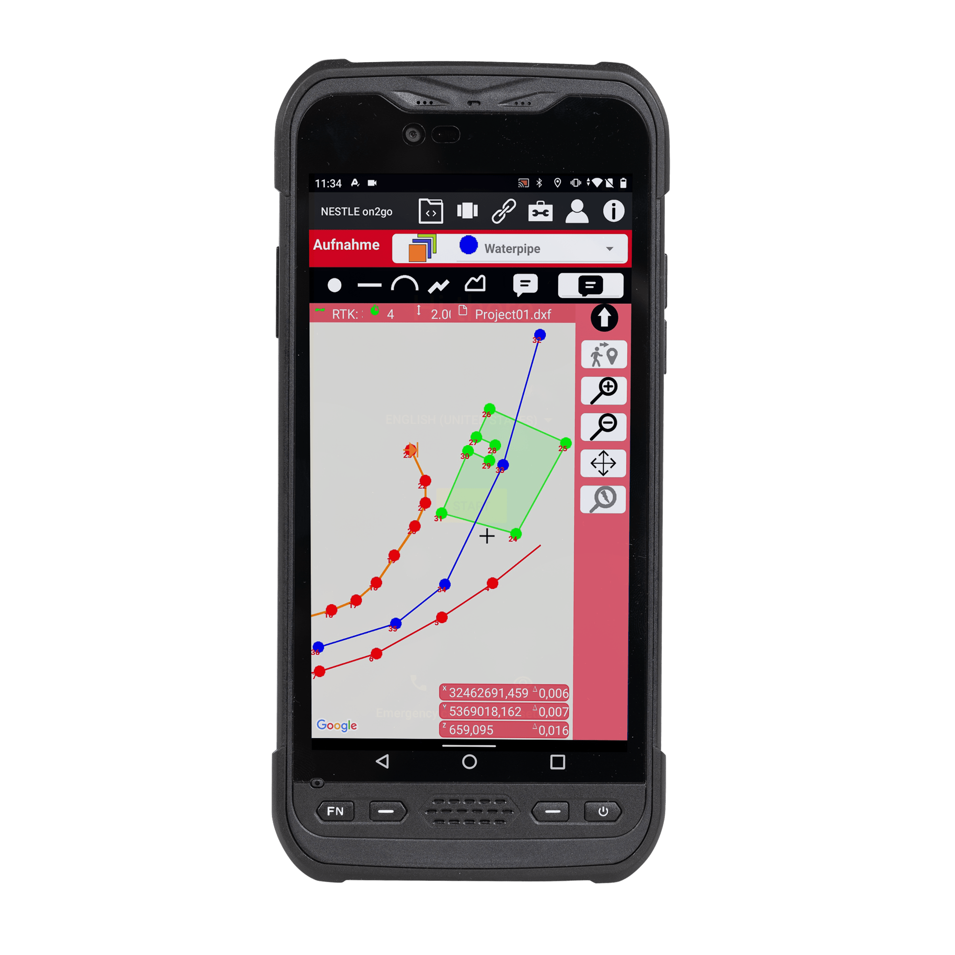 Feldrechner NC - 6 – Präzise Feldarbeit & einfache Bedienung - BauForst24