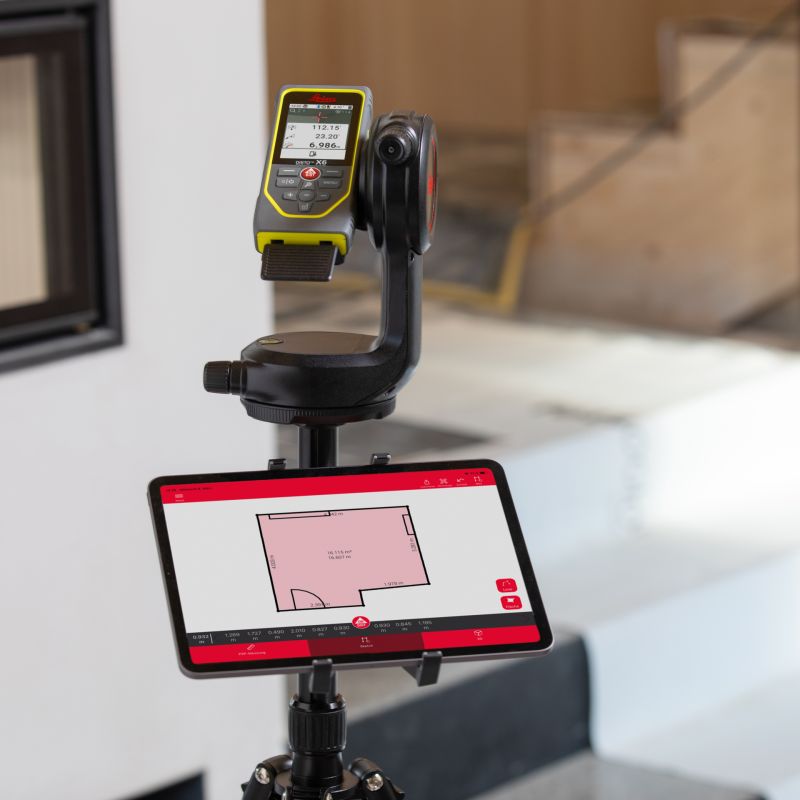 LEICA DISTO X6 Set – Präziser Laser - Entfernungsmesser - BauForst24