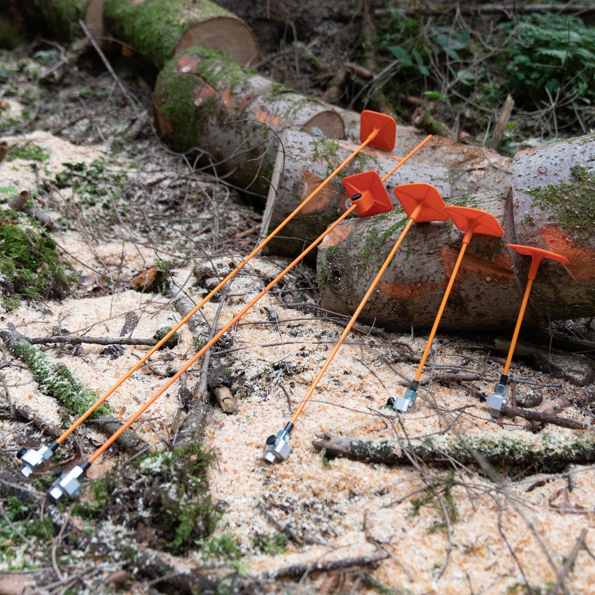 NESTLE Ablängstab KOLIBRI 50 cm – Exakte Ablänghilfe für Längenanschlag Motorsägen - BauForst24
