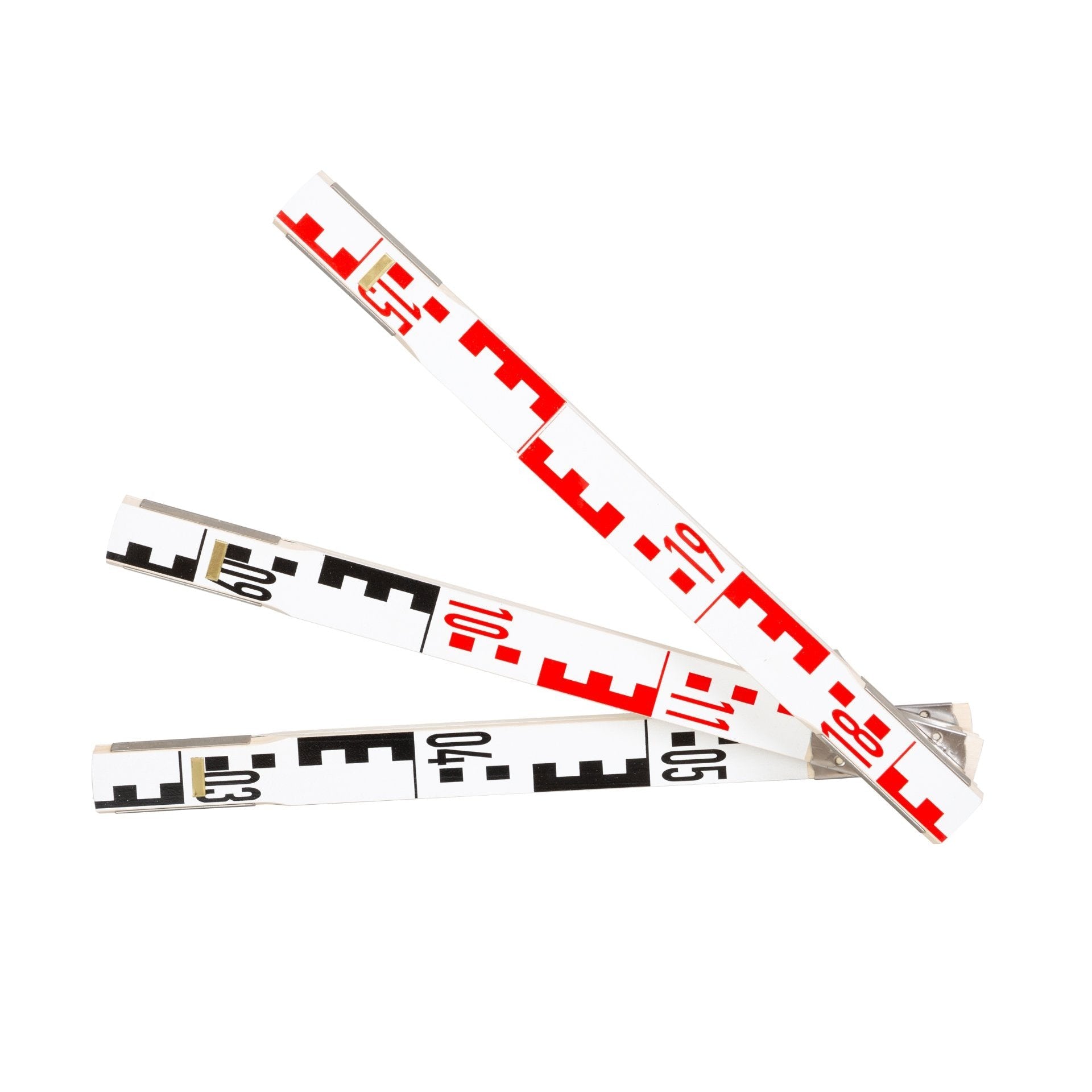 NESTLE Geometer - Maßstab Holz 2m/38cm – Präziser Gliedermaßstab für Maßstab Berechnung & Umrechnung - BauForst24