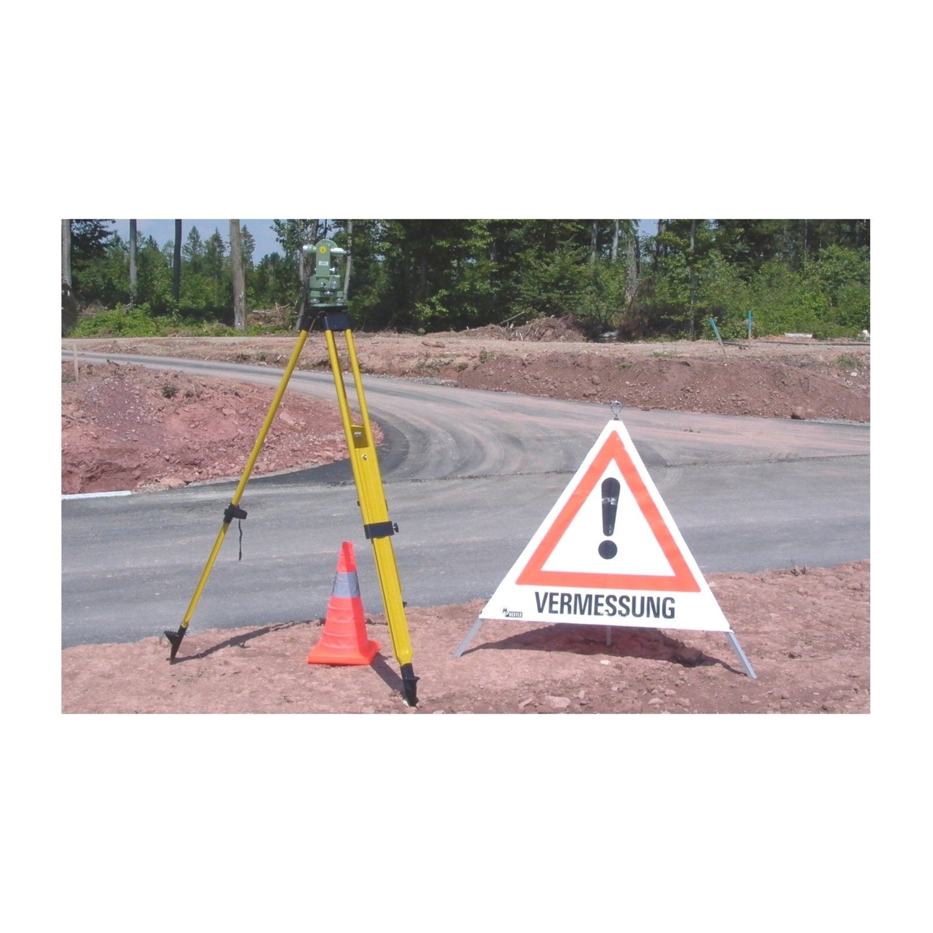 NESTLE Holzstativ Schwer, Qualitätsausführung, 93 - 168 cm - BauForst24