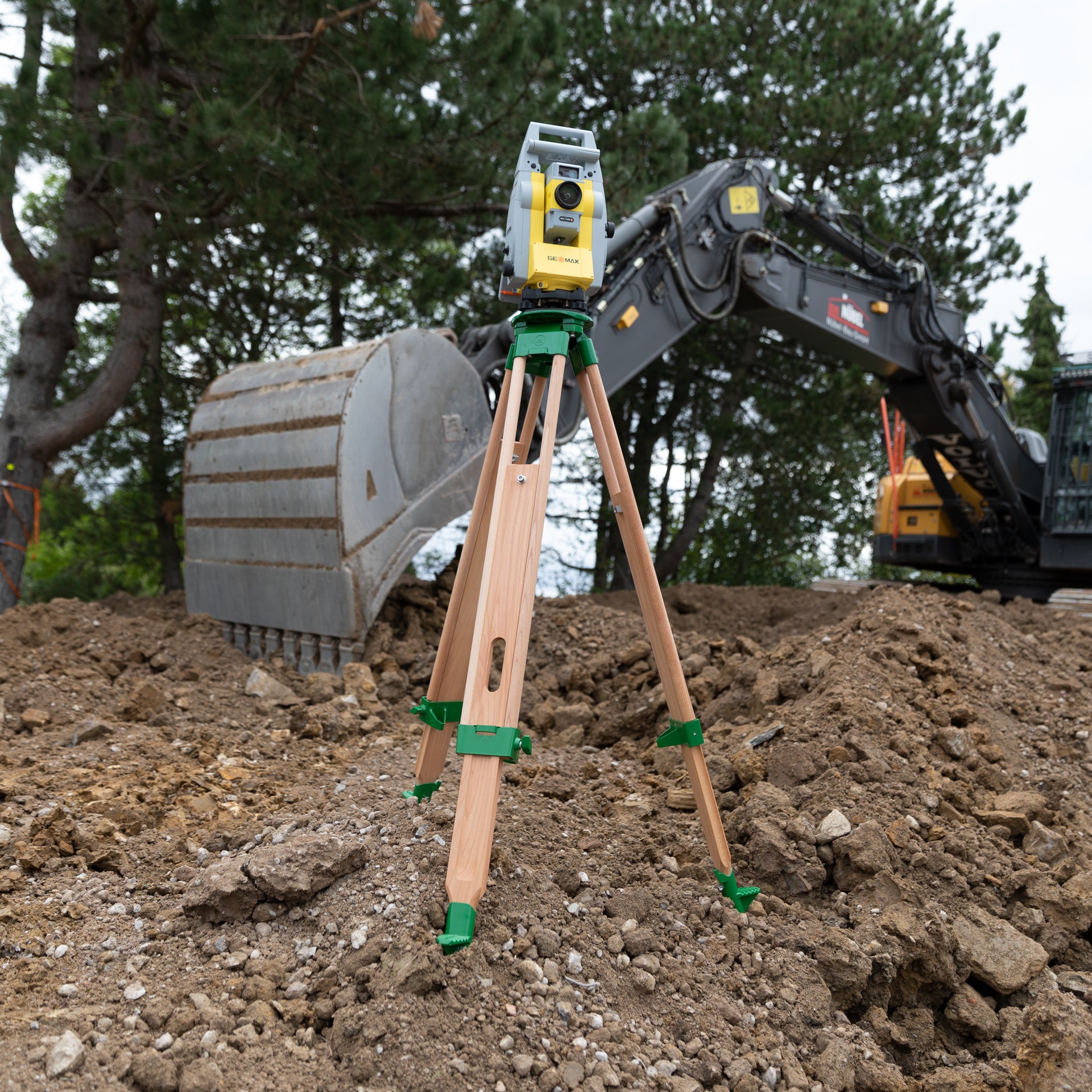 NESTLE Holzstativ TN - 221 Natur, 90 - 170 cm - BauForst24