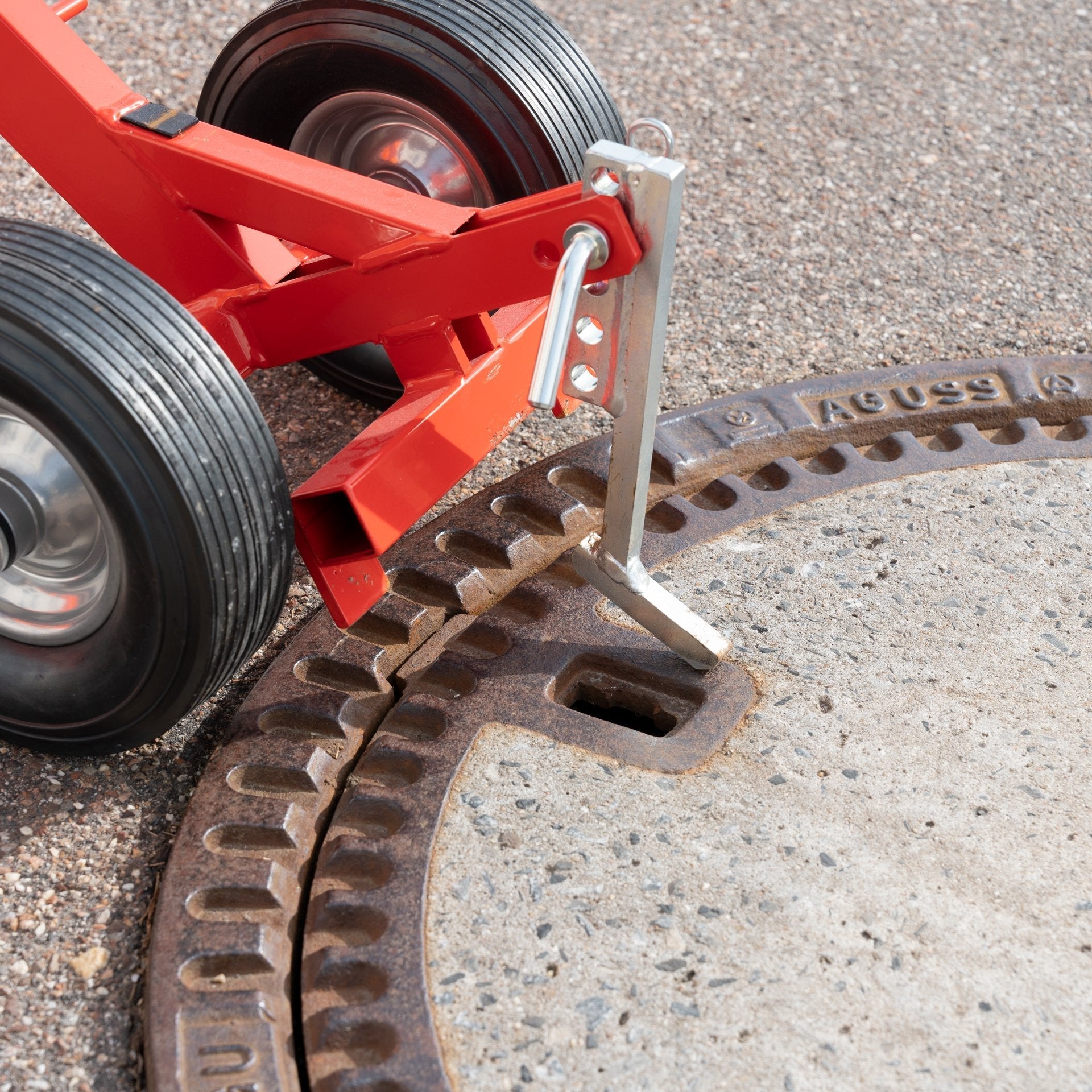 NESTLE Kanaldeckelheber Standardhaken, 12 x 12 mm - BauForst24