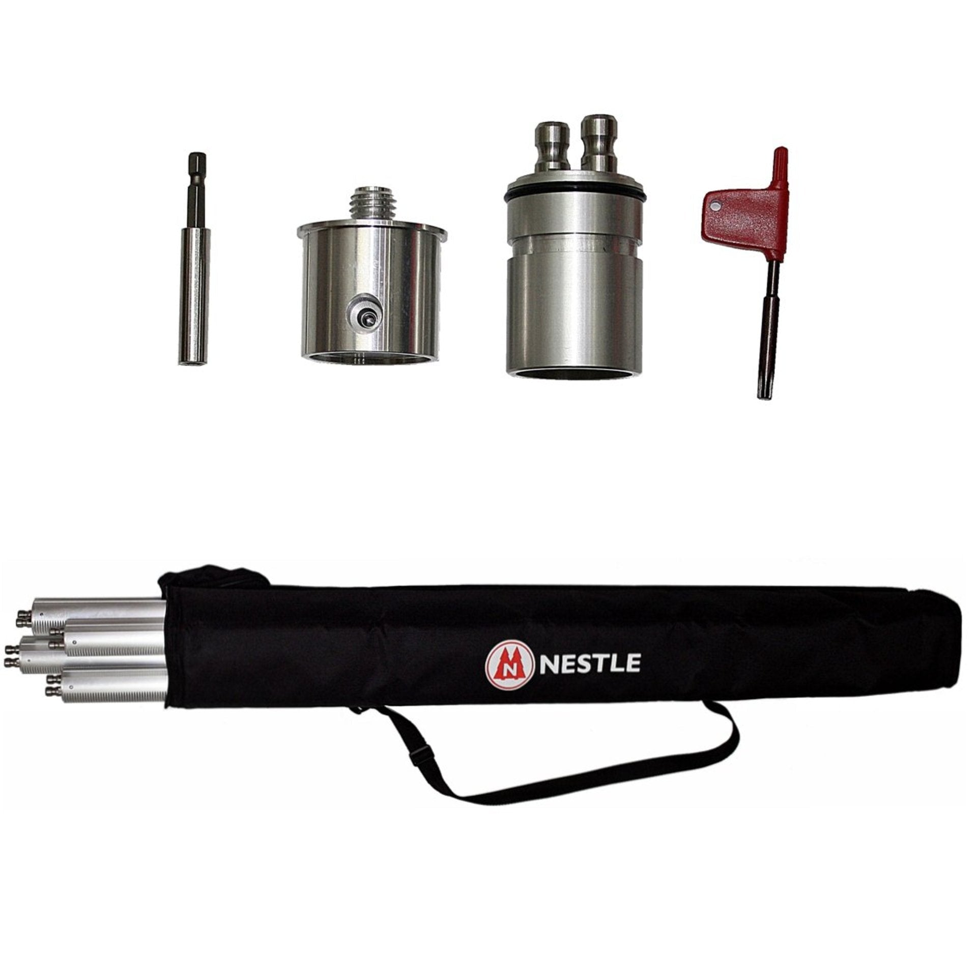 NESTLE Kanalschachtstativ inkl. 4 Verlängerungen à 100cm - BauForst24