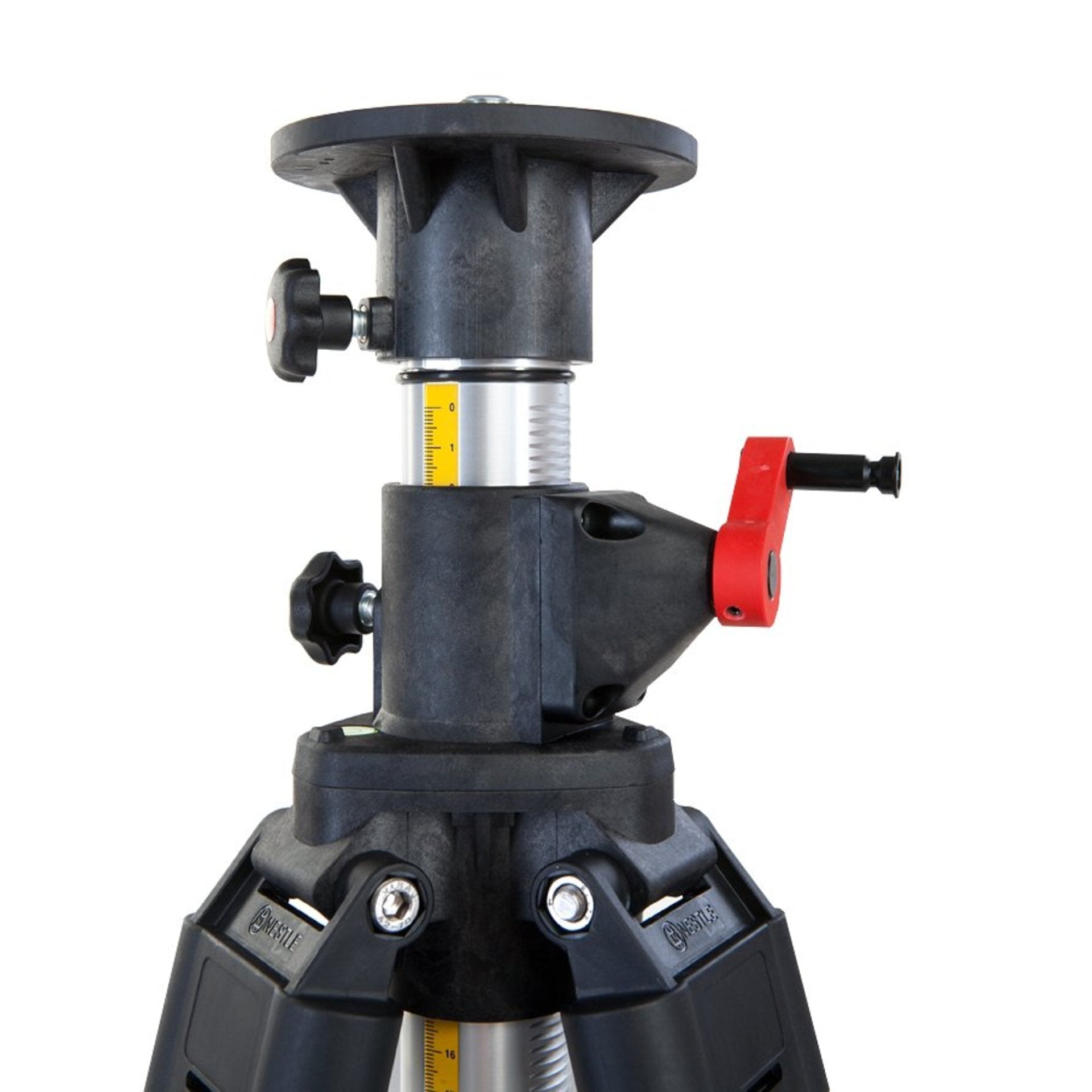 NESTLE Kurbelstativ Aluminium Leichte Bauausführung, 58 - 130cm - BauForst24