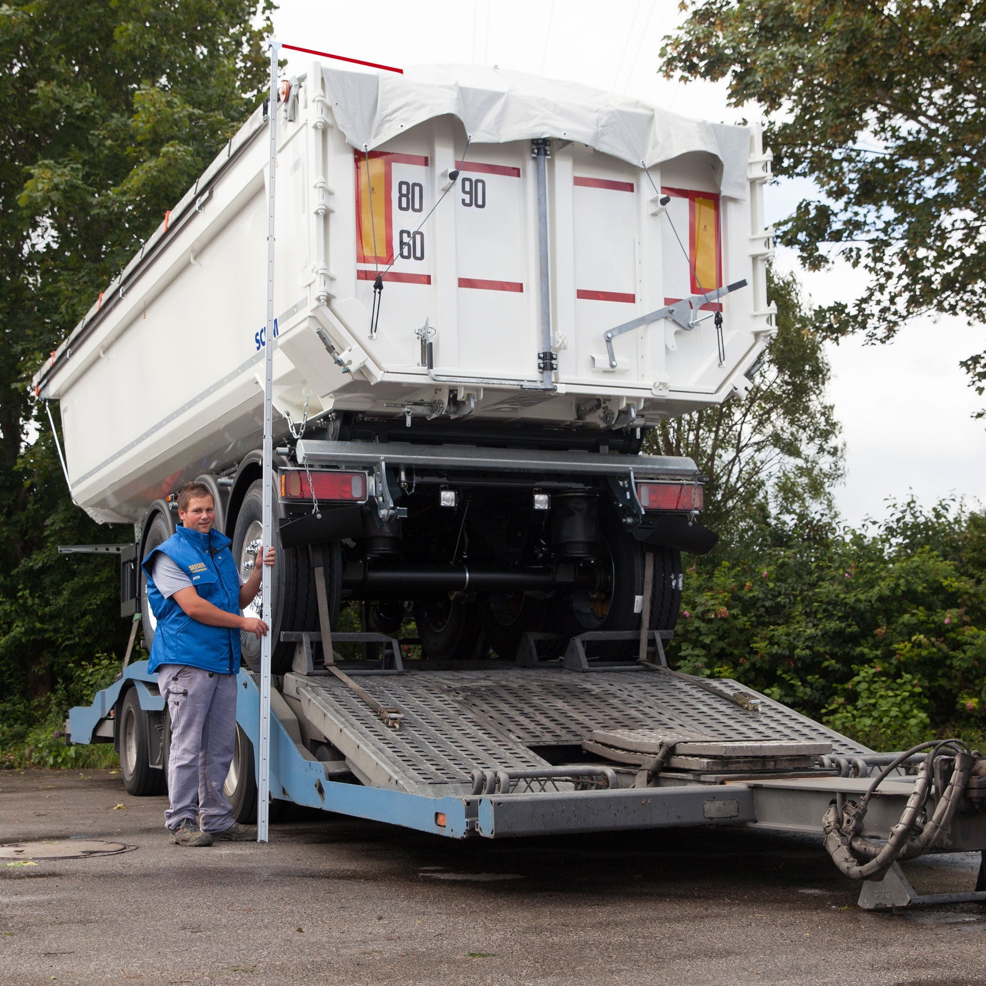NESTLE LKW - Höhenmesser TELEMESS TM - 500 – Präzises Höhenmessgerät für LKW - BauForst24