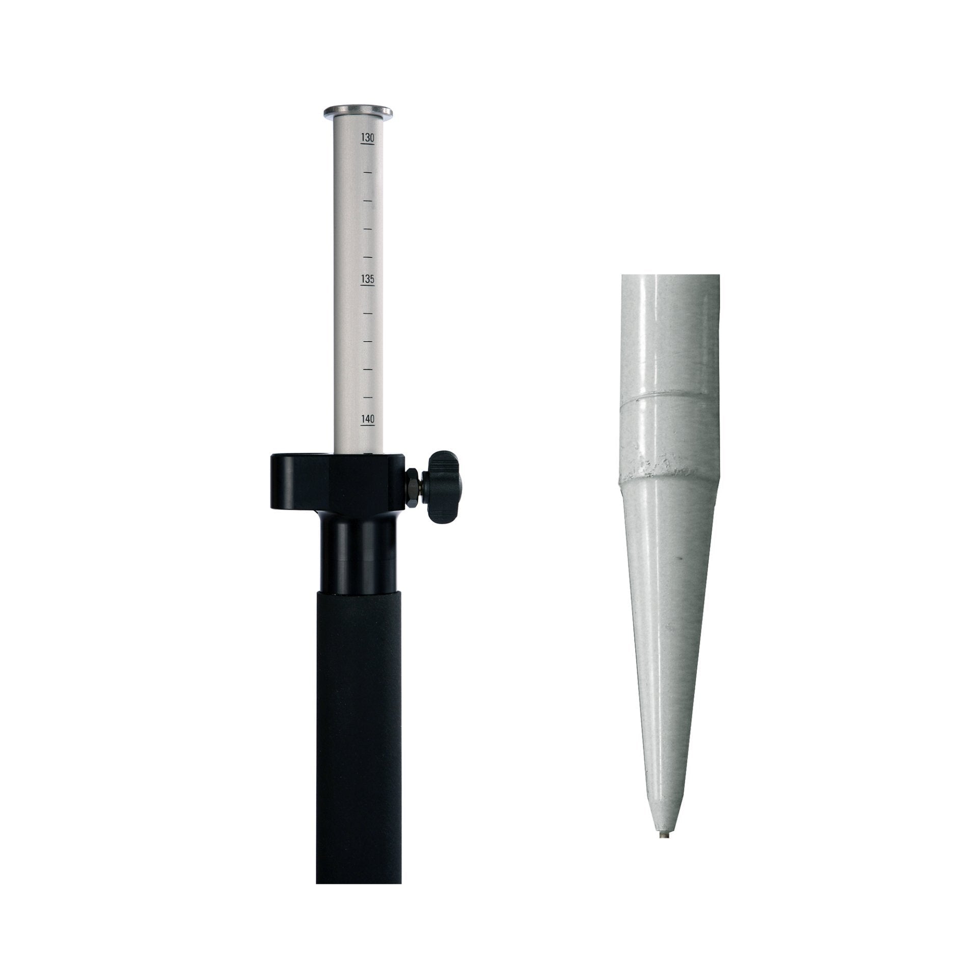 NESTLE Prismenstab PA - 1 - S mit Schraubklemmung, 130 - 215 cm - BauForst24
