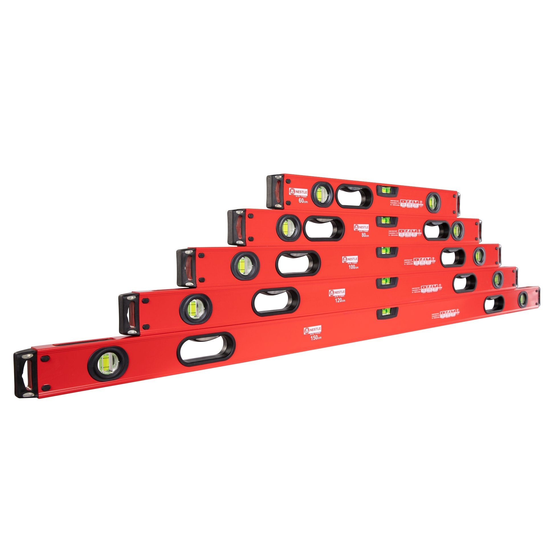 NESTLE Profi - Handwerkerwasserwaage Zeus, 80 cm - BauForst24