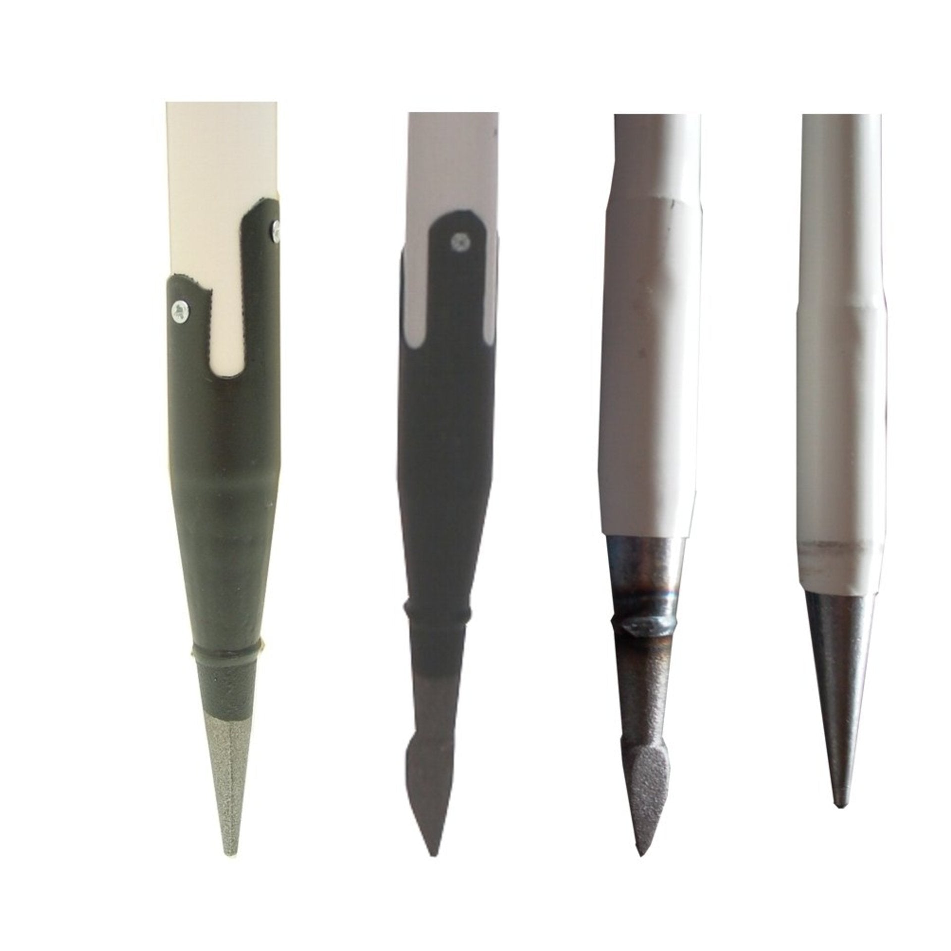 NESTLE Reisefluchtstab, Holz, Dreikantrohrspitze, Länge 2 m, 12 Stück im Set - BauForst24