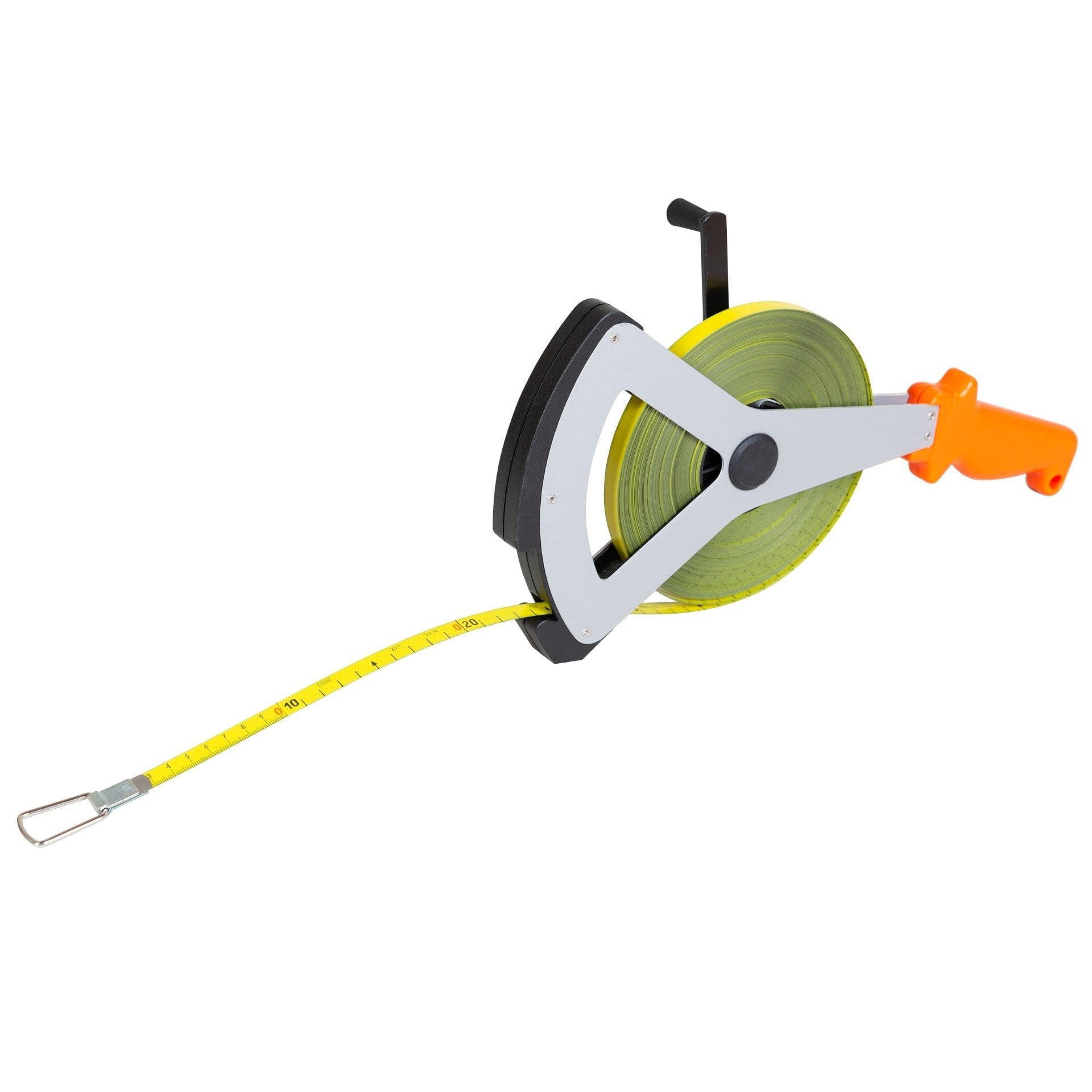 NESTLE Stahlbandmaß, Polysan, 50 m, Anfang A oder B, V - Rahmen - BauForst24