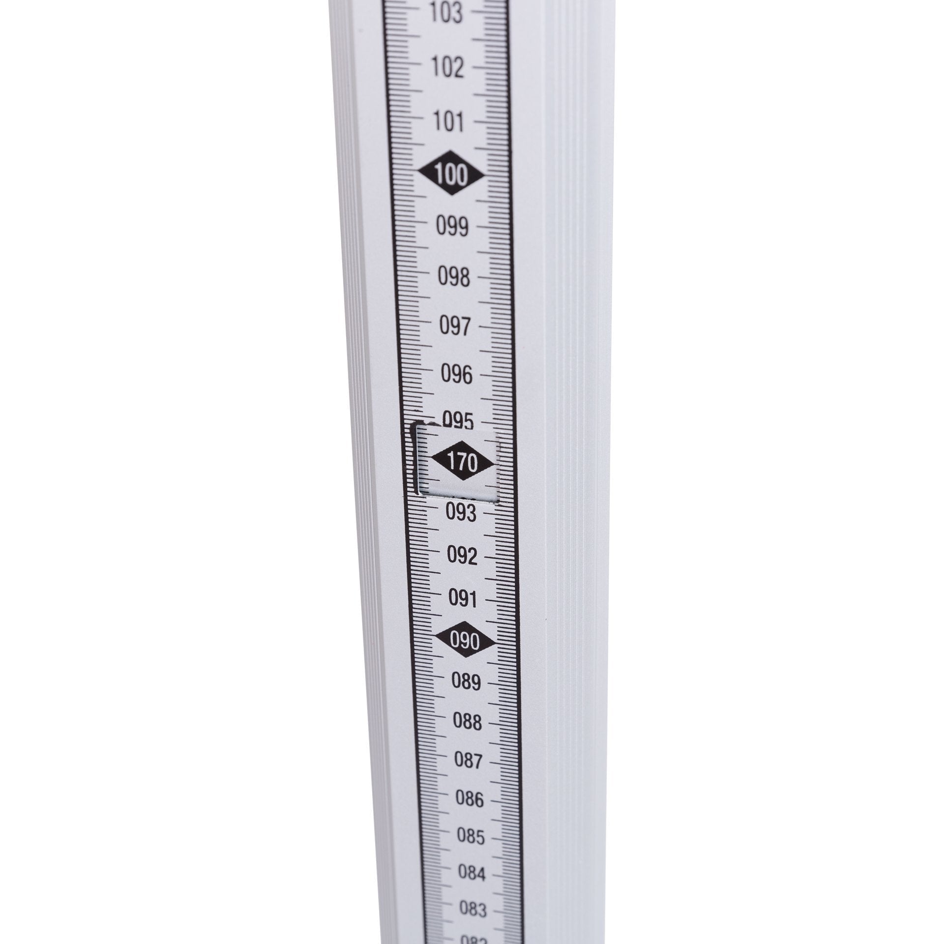 NESTLE Teleskopnivelliermeter 4 m, E - Teilung, mit mm - Teilung - BauForst24